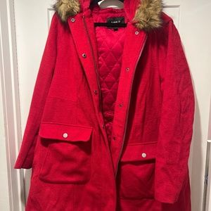Womens Torrid Red Coat